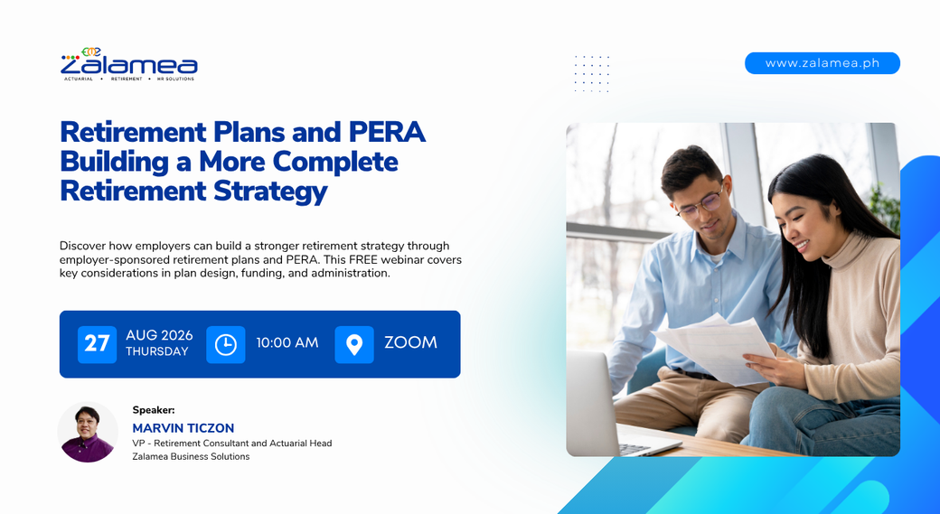 Retirement Plans and PERA, Building a More Complete Retirement Strategy webinar banner.